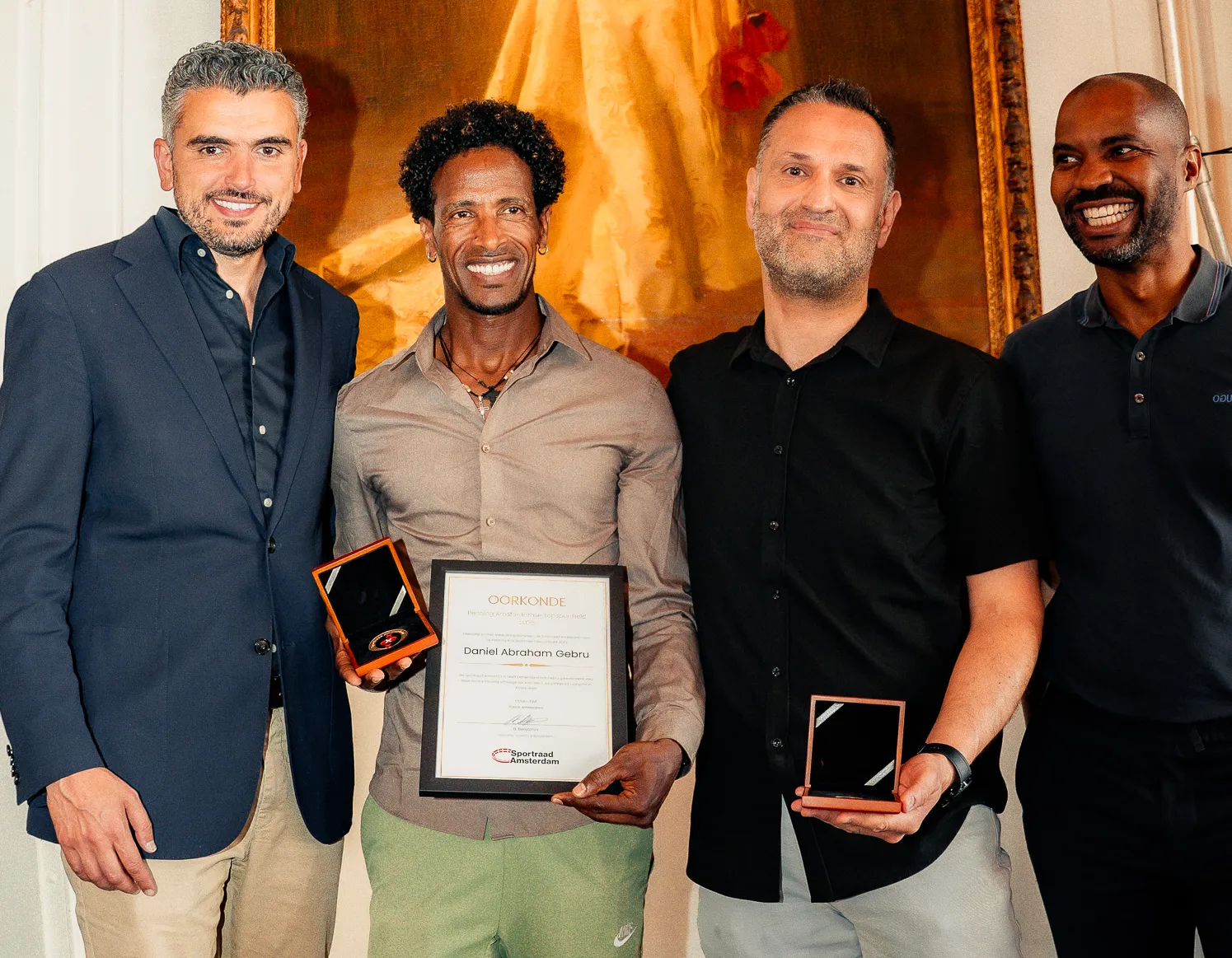 Daniel Abraham Gebru — Amsterdamse Topsportheld 2025.